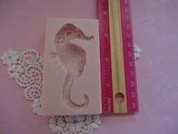 Sea Horse II Silicone Mold By Oh! Sweet Art FDA Approved for Food