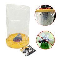 Kitchen House Pest Red Drosophila Fruit Fly Trap Top Catcher Ultimate Catcher Insect Bug Killer Cage Safe Bag N2