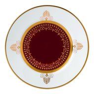 Wedgwood Anthemion Ruby Bread and Butter Plate, 6.0-Inch, Red