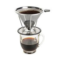 Coffee dripper.Best Pour over coffee makerer Stainless steel 18/8(304) Paperless and reusable coffee dripper stand... N7