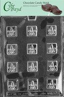 Cybrtrayd AO079 Fleur-de-lis All Occasions Chocolate Candy Mold