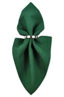 DII 100% Cotton, Machine Washable Everyday Basic Buffet Napkin, 16 x 16", Cream, Set of 12 N9