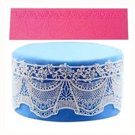 Silicone Lace, KOOTIPS Princess Vines Scrolls Cake Decorating Mold Decorating Tools Embossing Cake Fondant Mold... N4