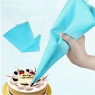 Crazydeal 13&quot; Reusable Silicone Icing Piping Cream Pastry Bag Cake DIY Decorating Tool N8