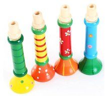 Instruments Music Toys，BeautyVan Multi-Color Horn Hooter Trumpet Instruments Music Toys N3
