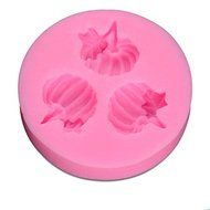 Three Pumpkin Shaped Food Grade Silicone Mold by uGen! Soap Ice Cake Mold. Sugarcraft Tool. Chocolate Candy Fondant...