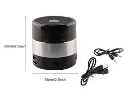 Deli Mini Bluetooth Lound Speaker - Portable Multimedia Speaker Wireless Stereo Soundbox Handsfree Subwoofer Built... N6