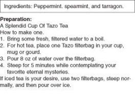 Tazo Tea, Refresh Mint, 20-Count (Package may vary)