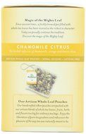 Mighty Leaf Tea Chamomile Citrus, 15-Count Whole Leaf Pouches (Pack of 3) N3