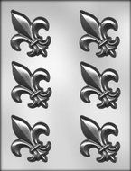 CK Products 3-Inch Fleur De Lis Chocolate Mold