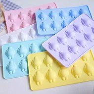 Yunko Silicone 10 Cups Baymax Mold Chocolate/brownie Pop Baking Mold