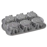 Nordic Ware Cast-Aluminum Nonstick Muffin Pan, Sweetheart Rose N22