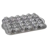 Nordic Ware Cast-Aluminum Nonstick Muffin Pan, Sweetheart Rose N23