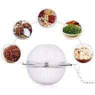 Gosear 2 PCS Stainless Steel Mesh Tea Ball Interval Strainer Filter Infuser Ball N4
