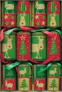 Caspari Celebration Crackers, 10-Inch, Snow Friends N11
