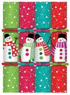 Caspari Celebration Crackers, 10-Inch, Snow Friends N13