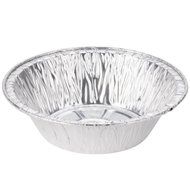 Aluminum Foil Pie Tins, 25 Extra Deep Pans, 5 Inches Diameter, from Baker's Mark, Includes One Oven Sleeve Arm... N39