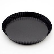 Wenwins nonstick bottom tart pan pie pan quiche pan 9 inch black N2