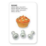 PME Plunger Cutters, Miniature Round, 3-Pack N2