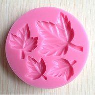 Generic Silicone Fondant Sugarcraft Mould Maple Leaves Mold Cake Decorating Tool N5