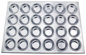 New Star Foodservice 37838 Commercial Grade Aluminum 24-Cup Muffin Pan