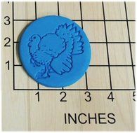 Thanksgiving Feather Turkey Fondant Cookie Cutter and Stamp #1331 N2