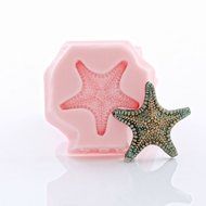 Tiny Star Fish Silicone Mold Food Safe Fondant, Chocolate, Candy, Resin, Polymer Clay, Epoxy. N5