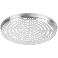 American Metalcraft A4010SP 10&quot; x 1&quot; Super Perforated Standard Weight Aluminum Straight Sided Pizza Pan N2