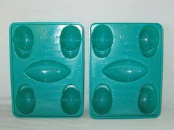 Set of 2 - NFL Football Helmet Jell-O Jiggler Candy Soap Molds N2