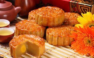 Father.son China&#039;s Mid-Autumn Festival Moon cake mold DIY tools set (Flower of 6 50g) N11