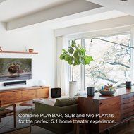 Sonos PLAYBAR TV Soundbar/ Wireless Streaming TV and Music Speaker N3