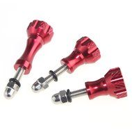 YUYIKES Aluminum Thumb Knob Stainless Bolt Nut Screw(color red)