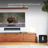 Sonos PLAYBAR TV Soundbar/ Wireless Streaming TV and Music Speaker N4