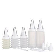 Plastic Cake Cream Pastry Cookie and Cupcake Decorating Set of 5