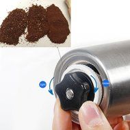 MYT &reg; Portable Stainless Manual Coffee Grinder , Coffee Bean Grinder Manual Grinder for Coffee Bean Spices/Papper N4