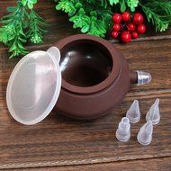 French Macaron Baking Set Silicon Decomax Pen with 4 Nozzles,with Baking Sheet and 5-Piece Measuring Spoon Set N2