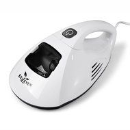 Handheld vacuum cleaner,Euleven 3005C UV Bed Vacuum Cleaner with Vibrating Single pad,White