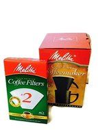 Brew One Cup of Coffee With Melitta Pour Over Cafe Euro Coffeemaker and Filters