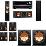 Klipsch RP-280F Tower Speakers-RP-250C-7.2-Onkyo TX-NR838