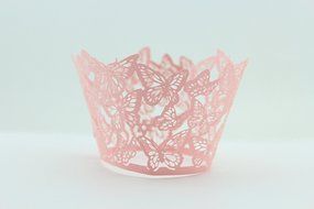 Finex&reg; 100pcs *Butterfly* Wedding Cupcake Liner Wrappers Muffin Wrapper Paper Baking Party Decoration (Blue) N27