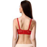 PHOTNO Women Push Up Deep V Ultrathin Underwire Padded Lace Brassiere Bra Big Size N22