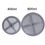 800ml Milk Frother, Marrywindix Stainless Steel Milk Frother Double Mesh Manual Milk Creamer Milk Foam (800ml... N4