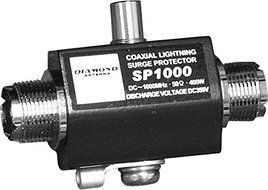Diamond Original SP1000 DC-1000MHz Coax Surge Protector / Lightning Arrester - Connectors: UHF Female (SO-239)...