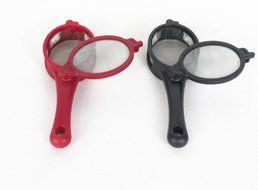 SHOWEET Coffee Spoon Filter- Reusable Stainless Steel Metal Mesh Tea Filters with Handle by Sell4Style (Black&amp;...