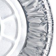 Aluminum Foil Pie Tins, 25 Extra Deep Pans, 5 Inches Diameter, from Baker's Mark, Includes One Oven Sleeve Arm... N48