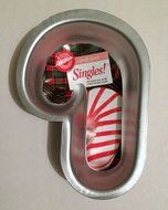 Wilton Singles Candy Cane #2105-1128 Cake Pan Personal Size Mold