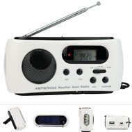 TIVDIO RD-612 Dynamo Emergency Solar Hand Crank FM/AM/NOAA Weather Alert Radio with Flashlight Smart Phone Charger...