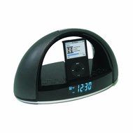 iMode Alarm Clock Radio iPod Docking Station (Black)