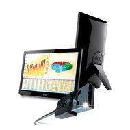 AOC E1649FWU - 16&quot; USB-Powered Portable LED Monitor - Glossy Black (Certified Refurbished) N3