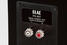 ELAC FS407 Floor Standing Home Speaker (Black) N7